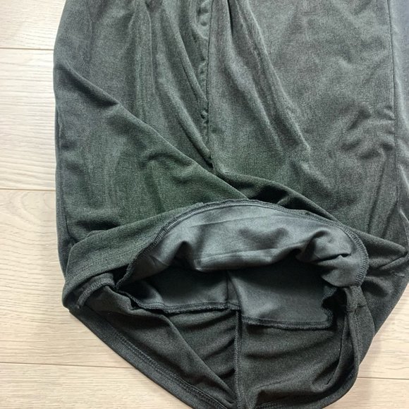 Fashion Nova Office Talk Slinky Long Sleeve Midi Dress - Black - Picture 8 of 13